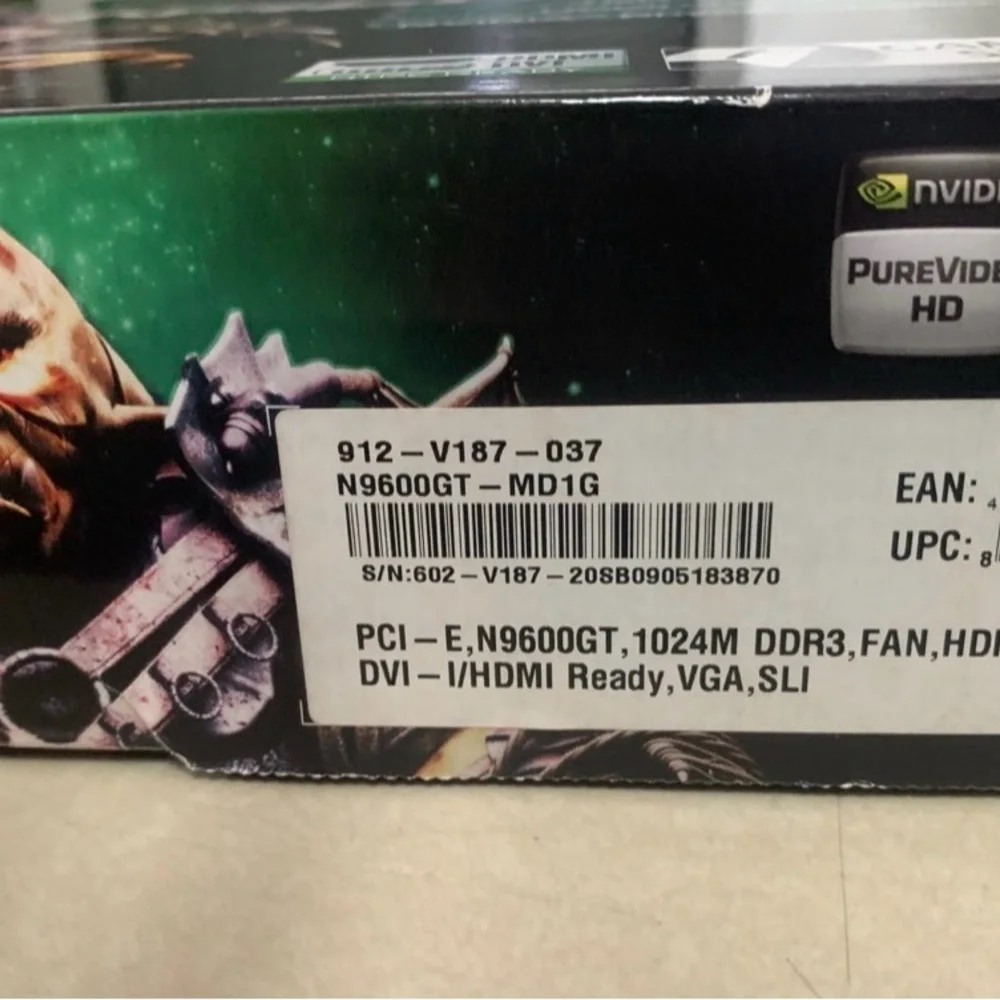 New msi N9600GT NVIDIA Graphics Card Factory Sealed Bag NEW